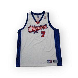 Vintage Champion Los Angeles Clippers Lamar Odom Jersey Size 56